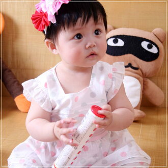 魔法Baby ~百貨專櫃正品~甜美系綁帶束腰背心裙(粉紅)~童裝~女童裝~時尚設計童裝~k20441
