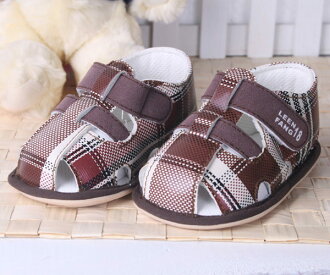 ★ 魔法Baby ★【KUKI 酷奇超質感休閒柔舒寶寶鞋☆男童鞋☆s2668】時尚設計童鞋(深咖)