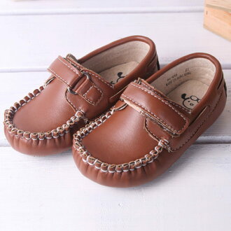 ★ 魔法Baby ★KUKI 酷奇時尚縫線知性柔舒休閒鞋☆男童鞋☆s2897~咖