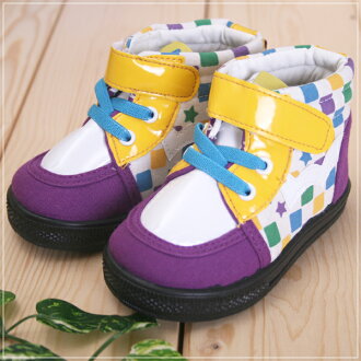 魔法Baby KUKI 酷奇時尚繽紛印花休閒童鞋女童鞋s4020