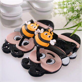 魔法Baby KUKI 酷奇可愛蜜蜂造型俏皮系脫鞋(黑)男童鞋s5874