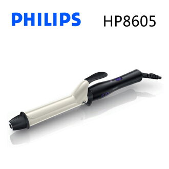 PHILIPS HP8605 飛利浦 沙龍級珍珠陶瓷溫控電捲棒【公司貨】
