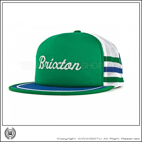 【 BRIXTON 】街頭流行棒球帽 - Pilsner帽款 - 綠