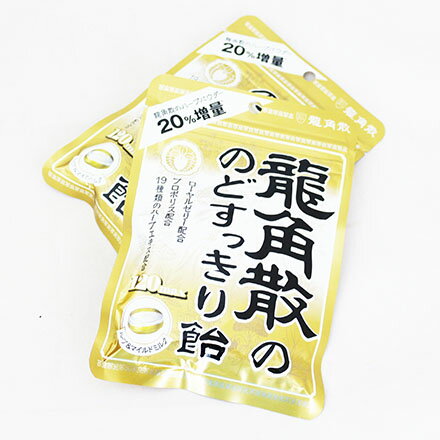 【敵富朗超巿】龍角散 袋裝喉糖-金(88g)
