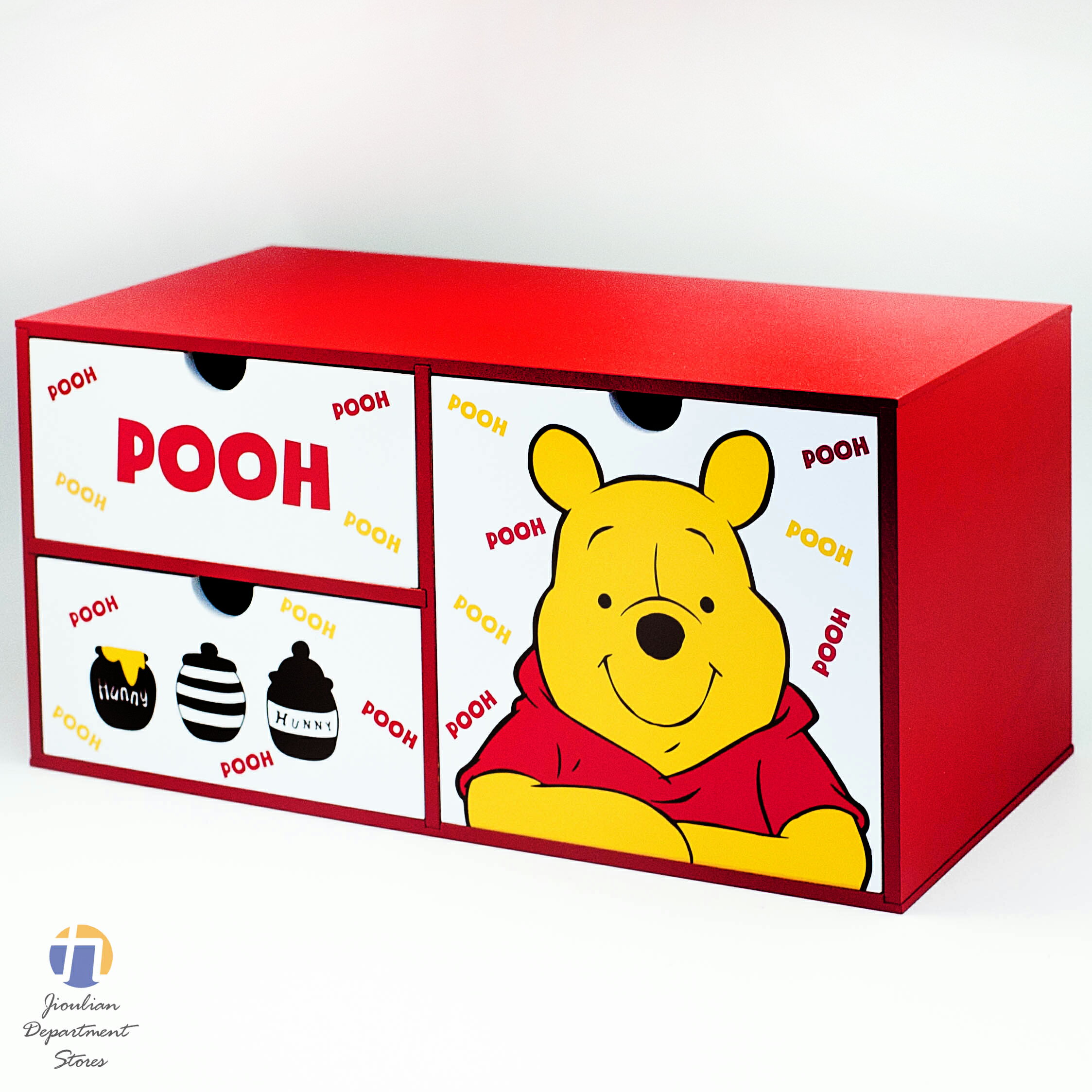 {九聯百貨} 小熊維尼 Pooh Bear 橫式 抽屜置物盒 (ae-210034)