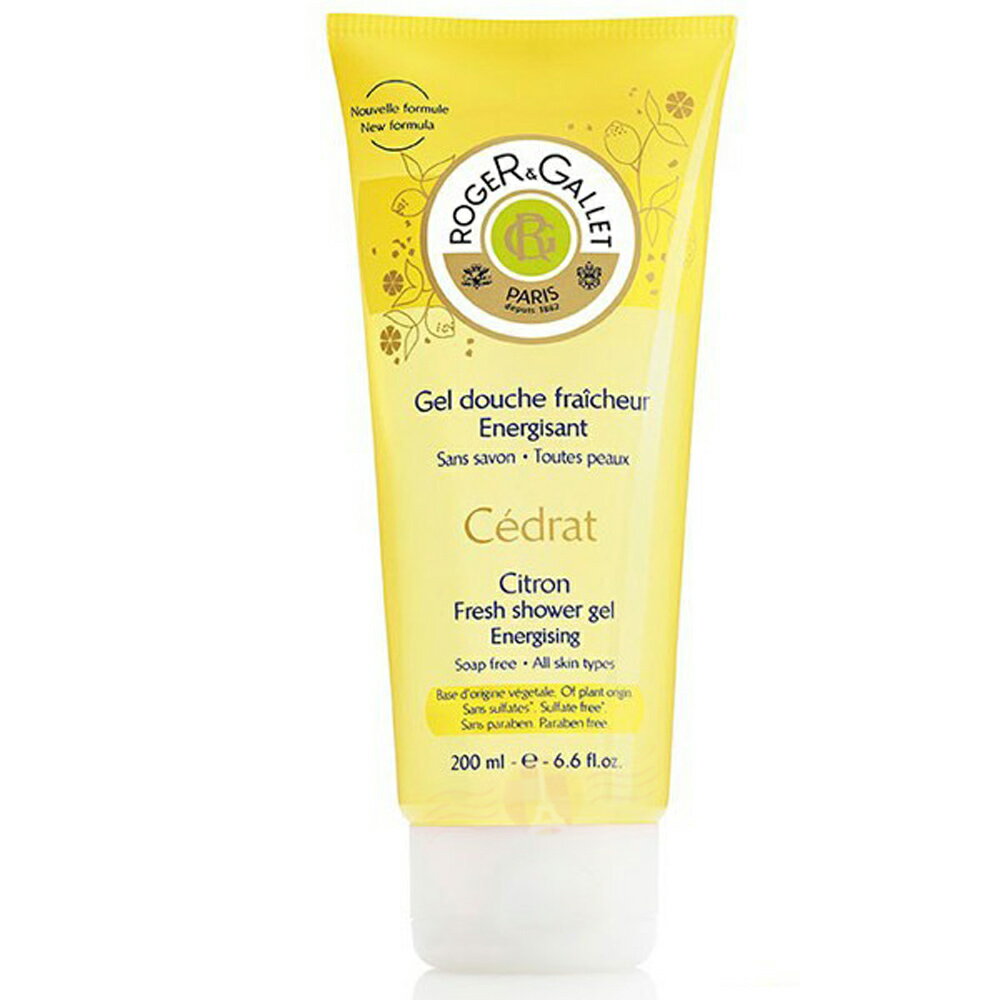 Roger & Gallet 意大利香櫞香水沐浴乳 200ML【巴黎好購】