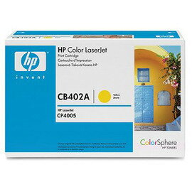 HP CB402A 黃色原廠碳粉匣