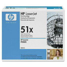 HP Q7551X 黑色原廠碳粉匣