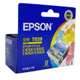 EPSON T039050 彩色原廠墨水匣