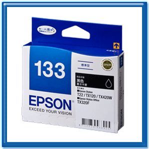 EPSON T133150 黑色原廠墨水匣  