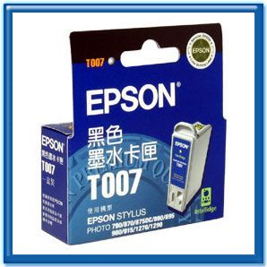 EPSON T007051 黑色原廠墨水匣