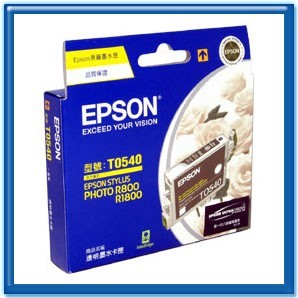 EPSON T054050 透明黑原廠墨水匣