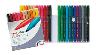 Pentel 飛龍S360細字彩色筆24色組