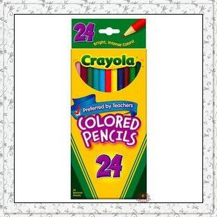 Crayola 24色彩色鉛筆 68-4024