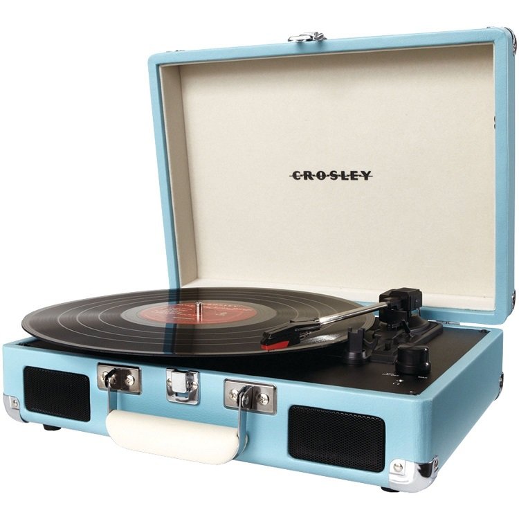 ::bonJOIE 預購:: Crosley Cruiser Portable Turntable 手提箱黑膠播放器 (預購 八種顏色可選) 可攜式 攜帶型 唱盤 播放器材 音響 音箱  
