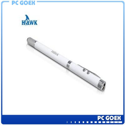 HAWK 逸盛 五合一雷射觸控筆 白色(雷射+LED+觸控筆+指揮棒+原子筆)  