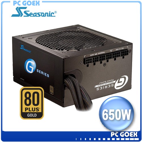 海韻 Seasonic G-650 G650W 模組化 電源供應器 80+ 金牌 ☆pcgoex 軒揚☆  