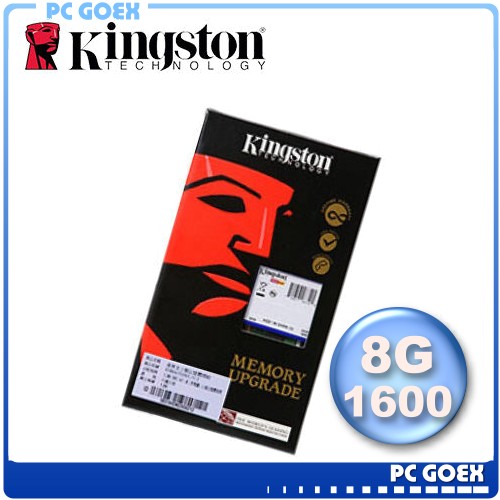 金士頓 8G / 8GB DDR3 1600 桌上型記憶體 Kingston 終身保固 ☆pcgoex 軒揚☆  