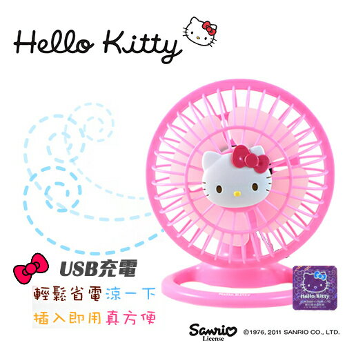 Hello Kitty USB造型電風扇KT-F03