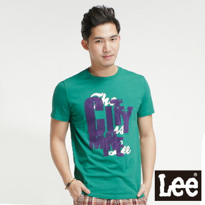 【 390元優惠↘ 】Lee Surf’N Roll 浪花夏日 植絨短袖T恤 -男款(綠)