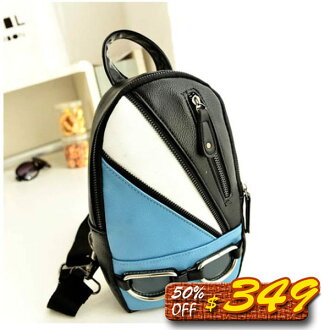 Mao 韓版潮流單肩腰包斜挎包胸包眼鏡造型包