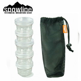 Snowline 韓國 | 調味儲存罐5入-附袋 | 秀山莊(SN25ULA012)