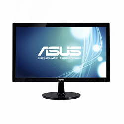 ASUS 20型19.5吋寬螢幕TFT LED 黑色 液晶顯示器(VS207D)