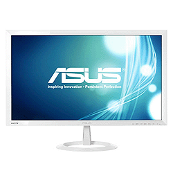 ASUS 23吋寬螢幕TFT LED 白色液晶顯示器 (VX238H-W)