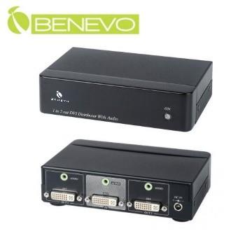 BENEVO UltraVideo 2埠 DVI +Audio影音訊號分配器 ( BDAS102 )