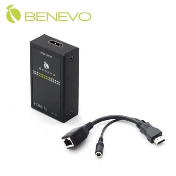BENEVO 單埠CatX HDMI短距離延伸器 ( BHE025P )  