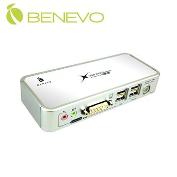 BENEVO 2埠DVI USB2.0 KVM多電腦與週邊切換器 ( BKDM132UA )  