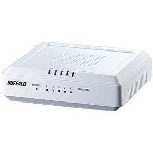 BUFFALO LSW3-GT-5EP 5埠GIGA交換器