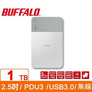 Buffalo PD1.0U3 1TB 2.5吋無線Wi-Fi行動硬碟