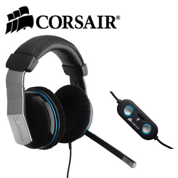 Corsair 海盜船 復仇者1500 USB頂級玩家專用耳機麥克風-7.1聲道