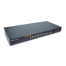 D-Link DES-1026G 24埠10/100Mbps+ 2埠1000BASE-TX乙太 交換器