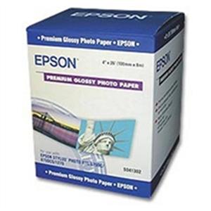 EPSON C13S041302 優質照片滾筒紙 (100mm寬*8m長)  
