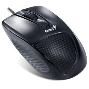 Genius DX-150 精確舒適手感光學滑鼠(黑/橘 兩色)  