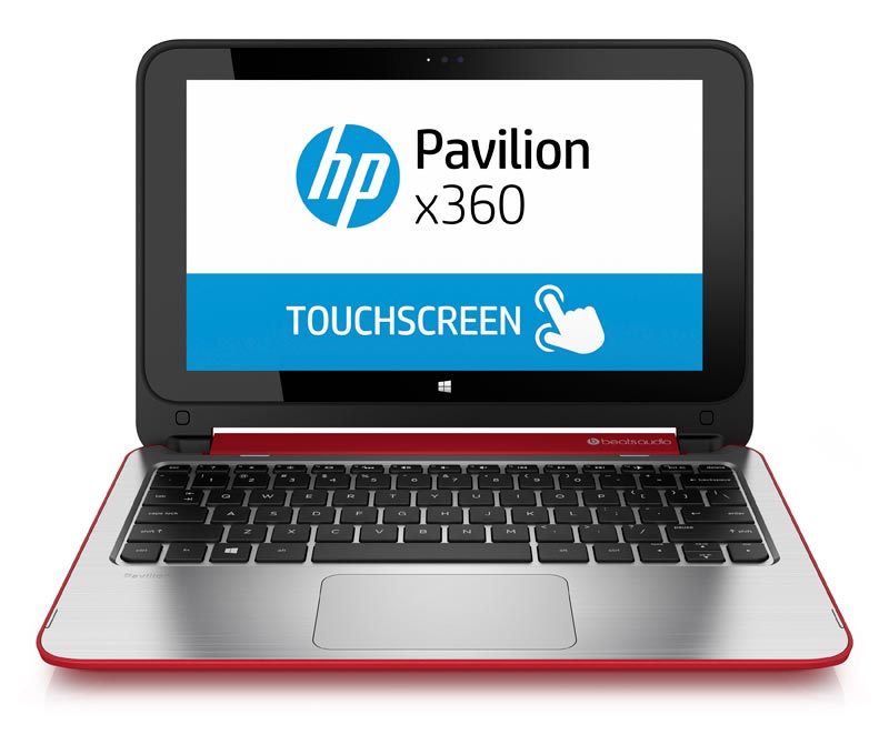 HP Pavilion 11-n114TU x360紅11.6 ( L1M24PA )筆記型電腦 Intel Core M 5Y10/4GD3/500GB Intel HD Graphics/一年保固 Windows 8.1 /光碟機選購