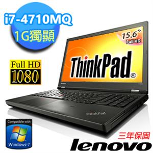 Lenovo ThinkPad T540p 20BE00B7TW 15.6吋 i7-4710MQ 四核獨顯商務混碟筆電 15.6吋FHD畫質/i7-4710MQ/8G/1G獨/1TB+16GmSATA/Win7 Pro  