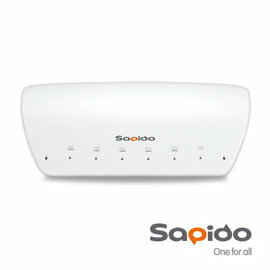 SAPIDO GS510w 5埠智慧兩用型Gigabit光速交換器 高速飆網、傳輸穩定、風暴偵測、智慧省電