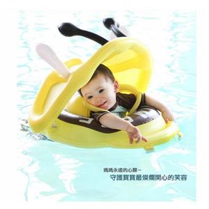 【Swimbee】嬰幼蜜蜂學習泳圈-附遮陽棚(大童) (BM1402002)
