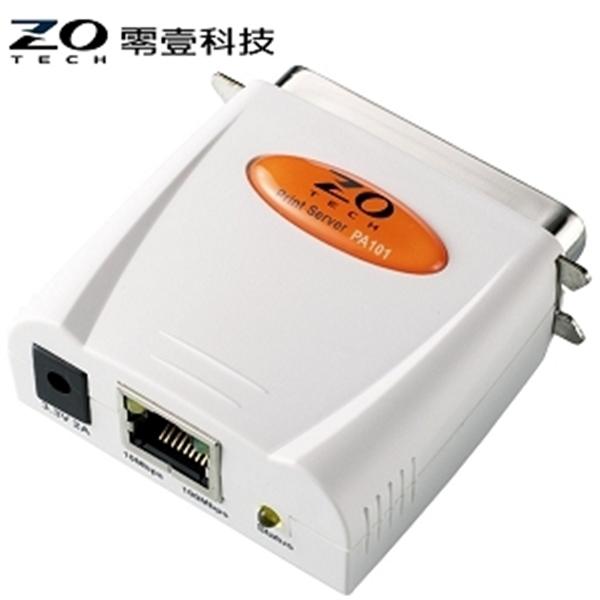 ZO TECH PA101 平行埠印表伺服器  