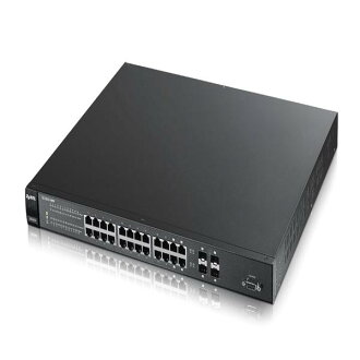 ZyXEL GS1910-24HP 智慧型網管 giga交換器