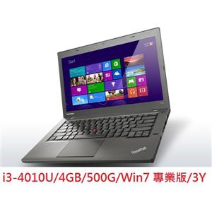 Lenovo T440 20B6A044TW-BAG  i3專業商務筆電 14吋i3-4010U/4GB/500G/Win7 專業版/3Y  