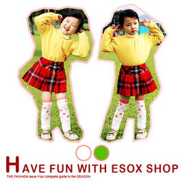 【esoxshop】╭＊ 郁庭 小花朵可愛保暖泡泡童襪套╭＊多色╭＊童襪系列《襪套/保暖襪/兒童棉襪》