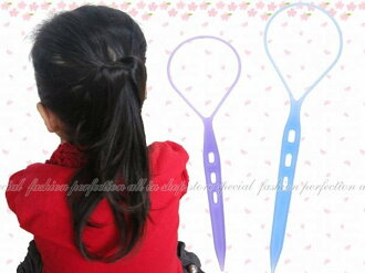 林葉亭推薦 花樣盤髮器.花樣穿髮棒.編髮棒.髮飾編織器.編髮器3入(彩色款)-小【EI250】◎123便利屋◎