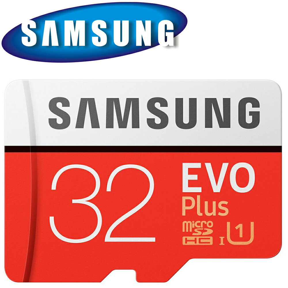 samsung 三星 32gb 32g 95mb/s evo plus microsdhc tf u1 c10 记忆卡