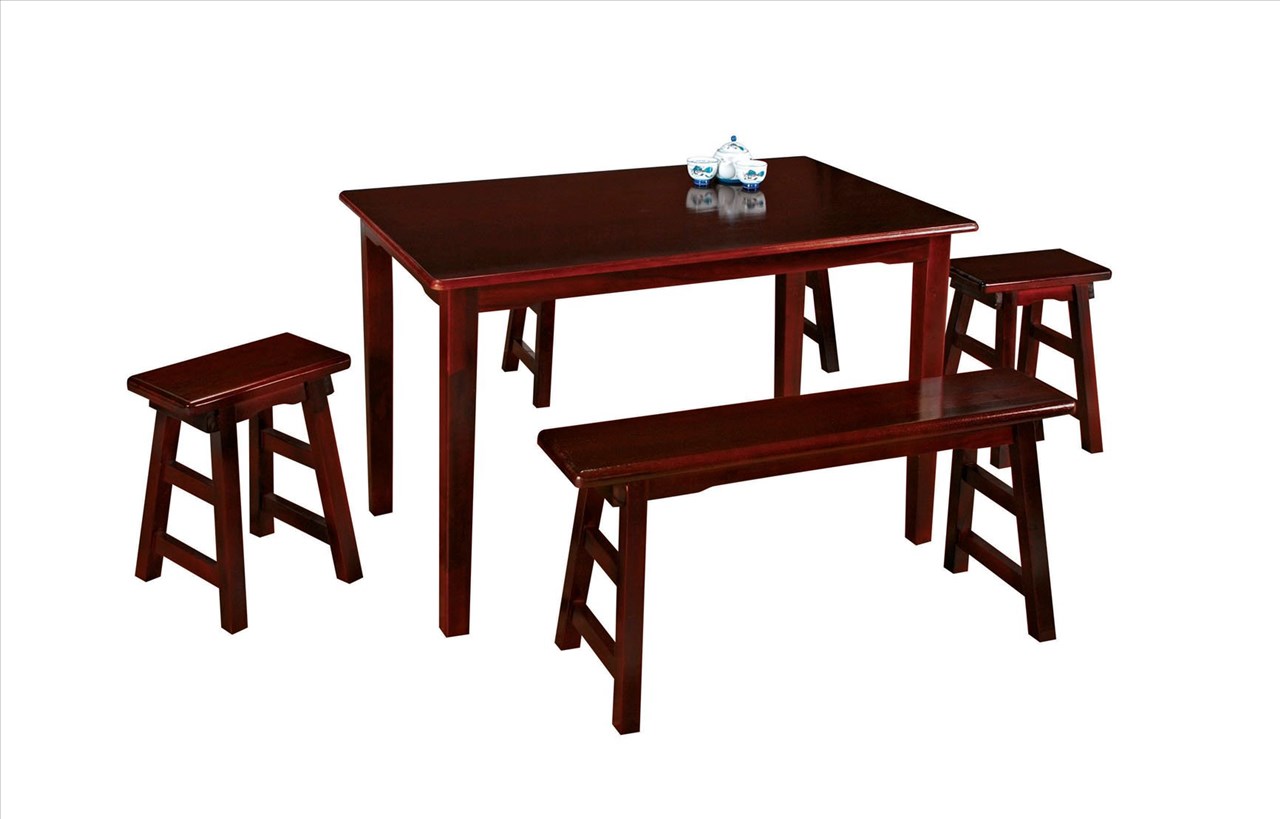 【石川家居】OU-796-4 古典實木3.5尺餐桌 (不含其他商品) 需搭配車趟
