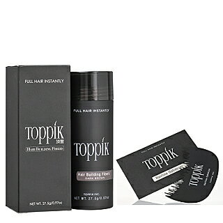 【頂豊】Toppik繊維式かつら(2.5ヶ月用量)27.g+【頂豊】Toppik ブラシ(1セット二枚)約価格4,720円