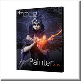 Painter 2015 中文教育版(不含手冊)支援原生 64 位元 Mac 與 PC 作業系統  